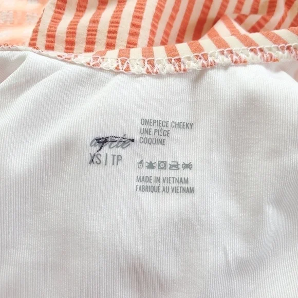 New Aerie Gingham & Striped One Piece Swimsuit Size XS - Picture 8 of 11